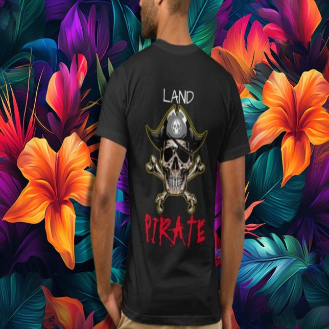 Camiseta Partido temático pirata "Adulto Skull LAND" (Subido por el creador)