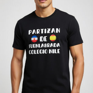 Camiseta Partizan De Fuenlabrada Colegio Nile