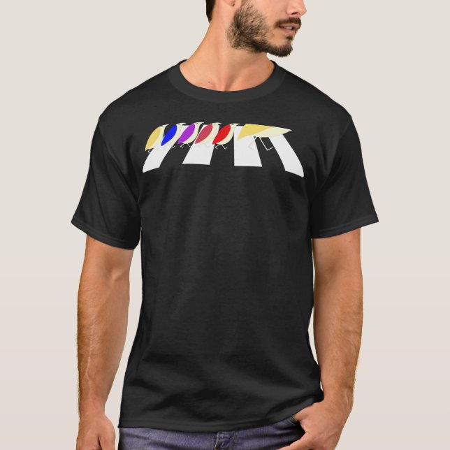Camiseta Partridge Family Abbey Road (Anverso)