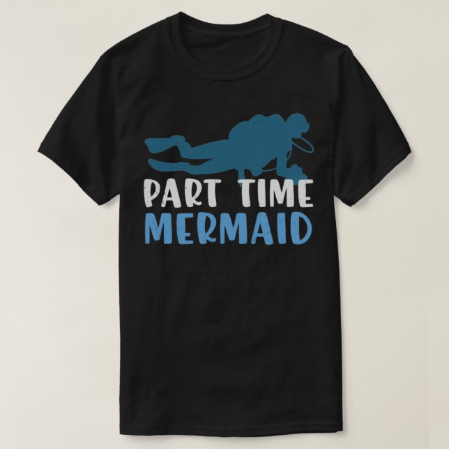 Camiseta PartTimeMermaid (Diseño del anverso)