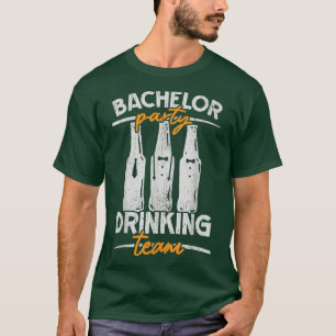 Camiseta Party Bachelor Drinking Team Groomsquad Groom Squa
