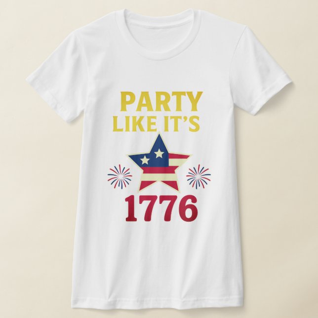 Camiseta Party Like It’s 1776 (Distribución)