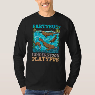 Camiseta Partybus Que Entendí Platypus Pun Por Un Platypus