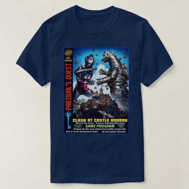 Camiseta Parzivals Quest (Diseño del anverso)