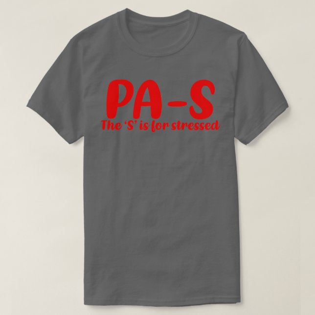 CAMISETA PAS (Diseño del anverso)