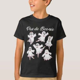 Camiseta Pas De Boo-re Ballerina Funny Ghost Halloween Spoo