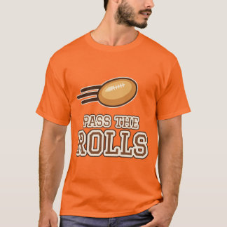 Camiseta Pasa los Panecillos Divertido Día de Acción de Gra