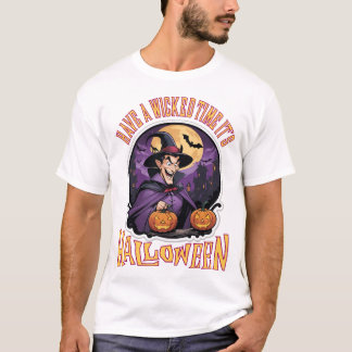 Camiseta Pasa mal en Halloween