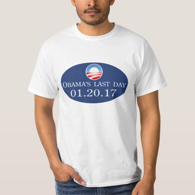 Camiseta pasada del día de Obama (Anverso)