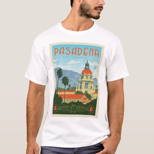 Camiseta Pasadena, CA (Anverso)