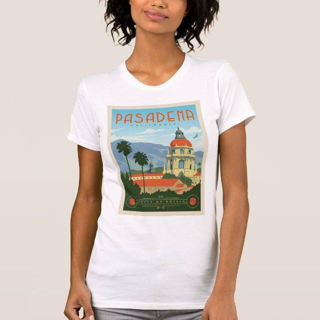 Camiseta Pasadena, CA (Anverso)