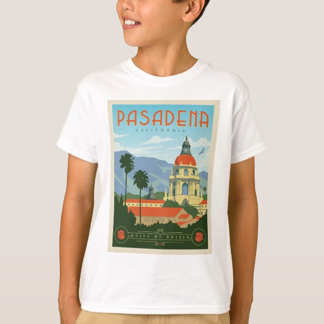 Camiseta Pasadena, CA (Anverso)