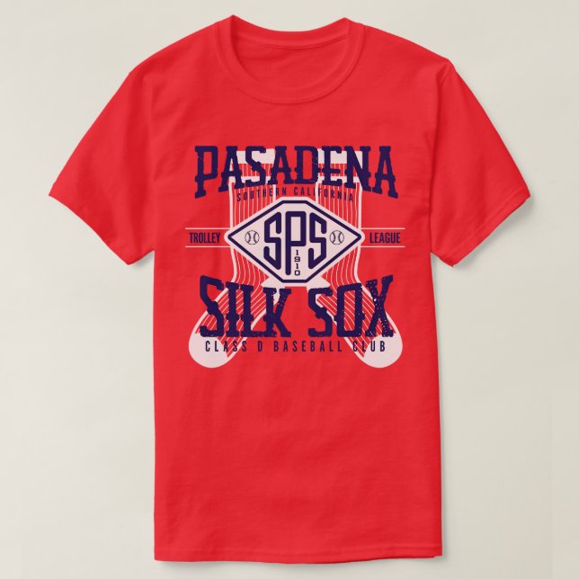 Camiseta Pasadena Silk Sox (Diseño del anverso)