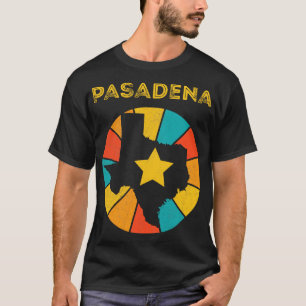 Camiseta Pasadena Texas Vintage Distresres Souvenir