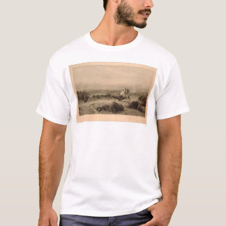 Camiseta Pasado del búfalo Bierstadt (0137A) - Unrestored