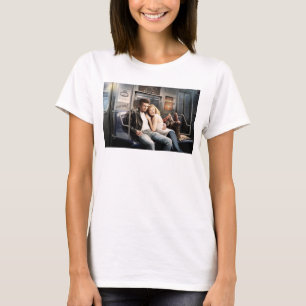 Camiseta Pasajeros en metro