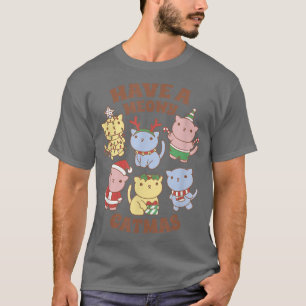 Camiseta Pásalo unas desgraciadasGato de carne de gatos de