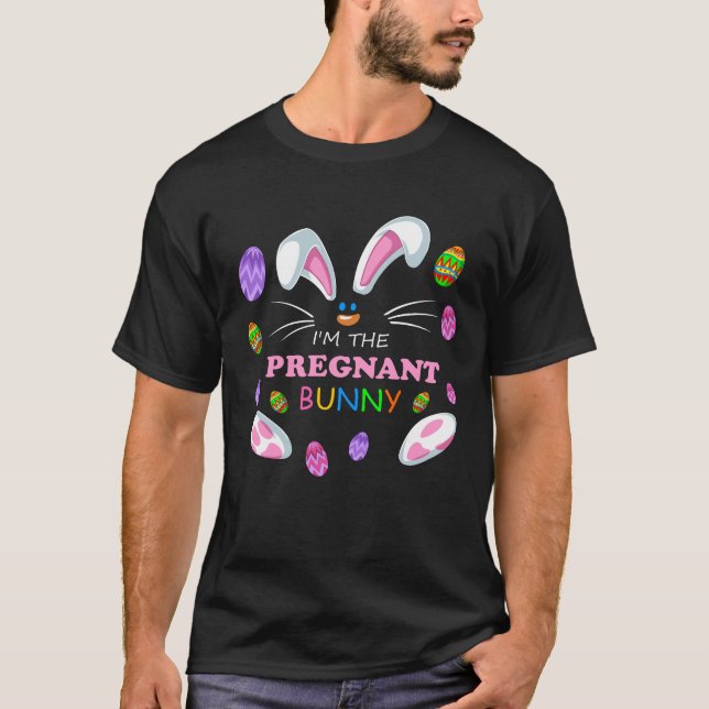 Camiseta pasamanos gestantes de conejo (Anverso)