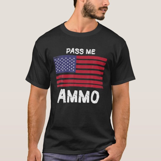 Camiseta Pásame Ammo Para Misiones Militares (Anverso)