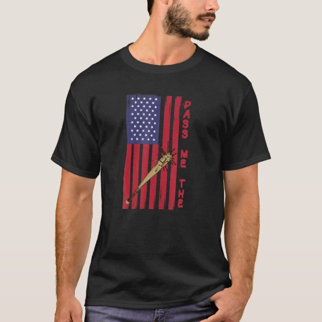 Camiseta Pásame El Bate De Béisbol (Anverso)