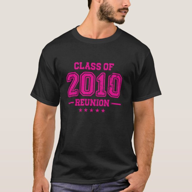 Camiseta Pasando a la escuela secundaria de clase 2010 (Anverso)
