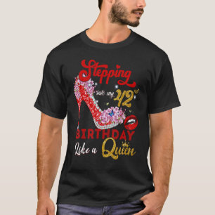 Camiseta Pasando A Mi 42° Cumpleaños Lika Una Reina 42 Años