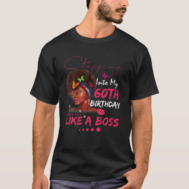 Camiseta Pasando A Mi África De 60 Años (Anverso)