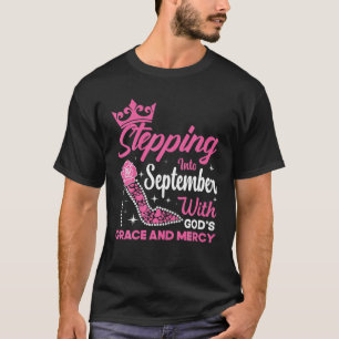 Camiseta Pasando a mi cumpleaños de septiembre con la ira d