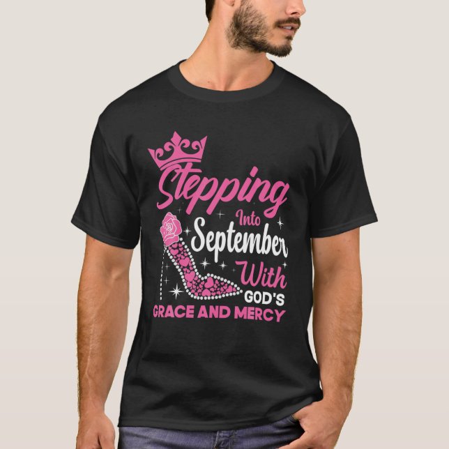 Camiseta Pasando a mi cumpleaños de septiembre con la ira d (Anverso)