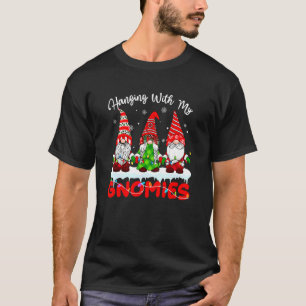 Camiseta Pasando La Navidad Con Mis Gnomitos Familia Combin
