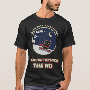 Camiseta Pasando rápidamente por la Navidad sin introvertid