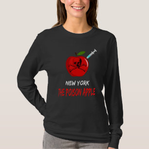 Camiseta Pasaporte Anti Vaccine New York Cross Bones And Ap