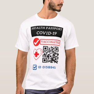 Camiseta pasaporte de salud