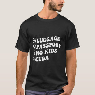 Camiseta Pasaporte Luge No Cuba Trip Wavy