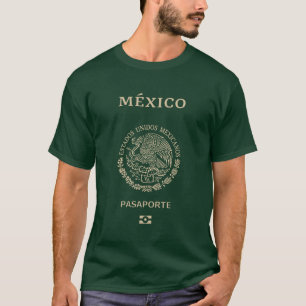 Camiseta pasaporte mexicano