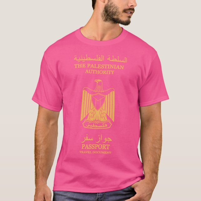 Camiseta Pasaporte palestino (Anverso)