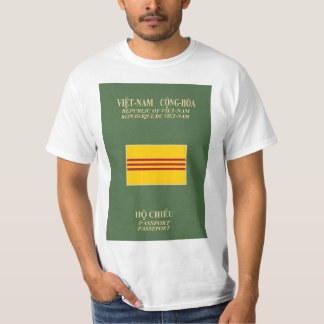 Camiseta Pasaporte vietnamita - bandera de Vietnam del sur
