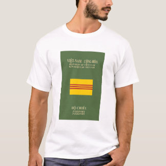 Camiseta Pasaporte vietnamita - bandera de Vietnam del sur