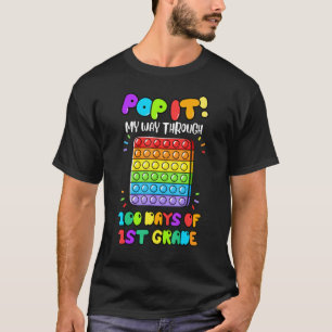 Camiseta Pasar 100 Días De Poppin De Primer Grado