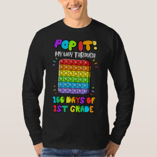 Camiseta Pasar 100 Días De Poppin De Primer Grado