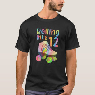 Camiseta Pasar A 12 Guay 12Th Birthday Roller Skating