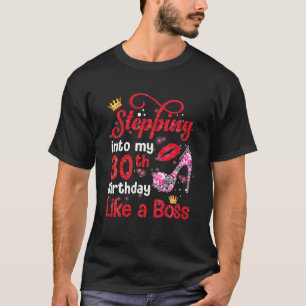 Camiseta Pasar A Mi 30 Aniversario Como Un Jefe Bombea L
