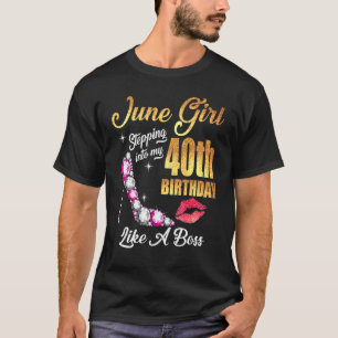 Camiseta Pasar A Mi 40 Aniversario Como Un Jefe Por 40