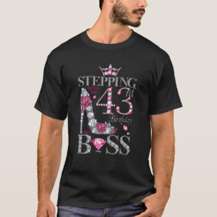 Camiseta Pasar A Mi 43º Cumpleaños Como Un Jefe Por 43 Años