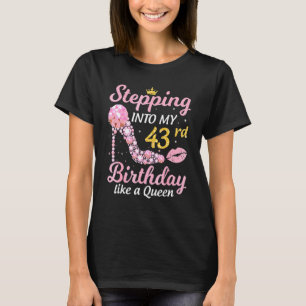 Camiseta Pasar A Mi 43 Aniversario Como Un Boss Bday W