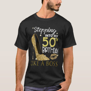Camiseta Pasar A Mi 50 Aniversario Como Un Jefe 50 Años