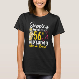 Camiseta Pasar A Mi 56º Cumpleaños Como Jefe Por 56 Años