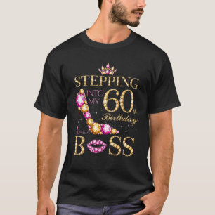 Camiseta Pasar A Mi 60 Años Como Jefe