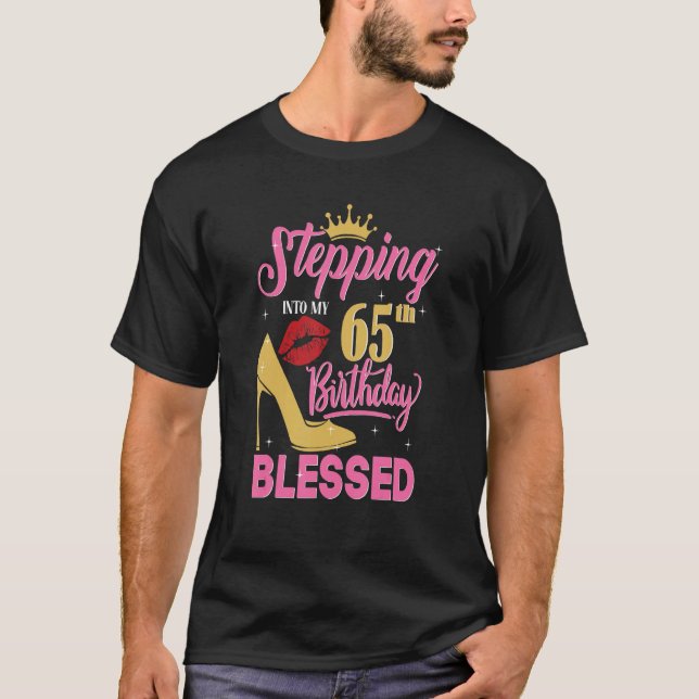 Camiseta Pasar A Mi 65 Aniversario Como Un Jefe 65 Años (Anverso)