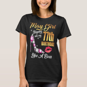 Camiseta Pasar A Mi 77º Cumpleaños Como Jefe Por 77 Años